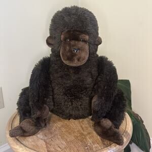Dakin 1979 Large 18" Nature Babies Gordo the Plush Gorilla Monkey Stuffed Animal